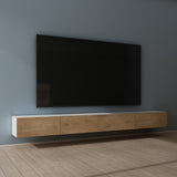 glasvilla Mobile TV per Televisore Armadietto per TV Basso Soft-close per Soggiorno, Sala da Pranzo, Camera da Letto Fernsehschrank02