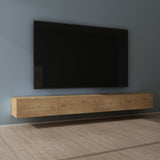 glasvilla Mobile TV per Televisore Armadietto per TV Basso Soft-close per Soggiorno, Sala da Pranzo, Camera da Letto Fernsehschrank02