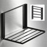 Toallero y Estante Plegable Glasvilla Folda-01 Magnético o Adhesivo sin Taladro (41 × 25 cm)