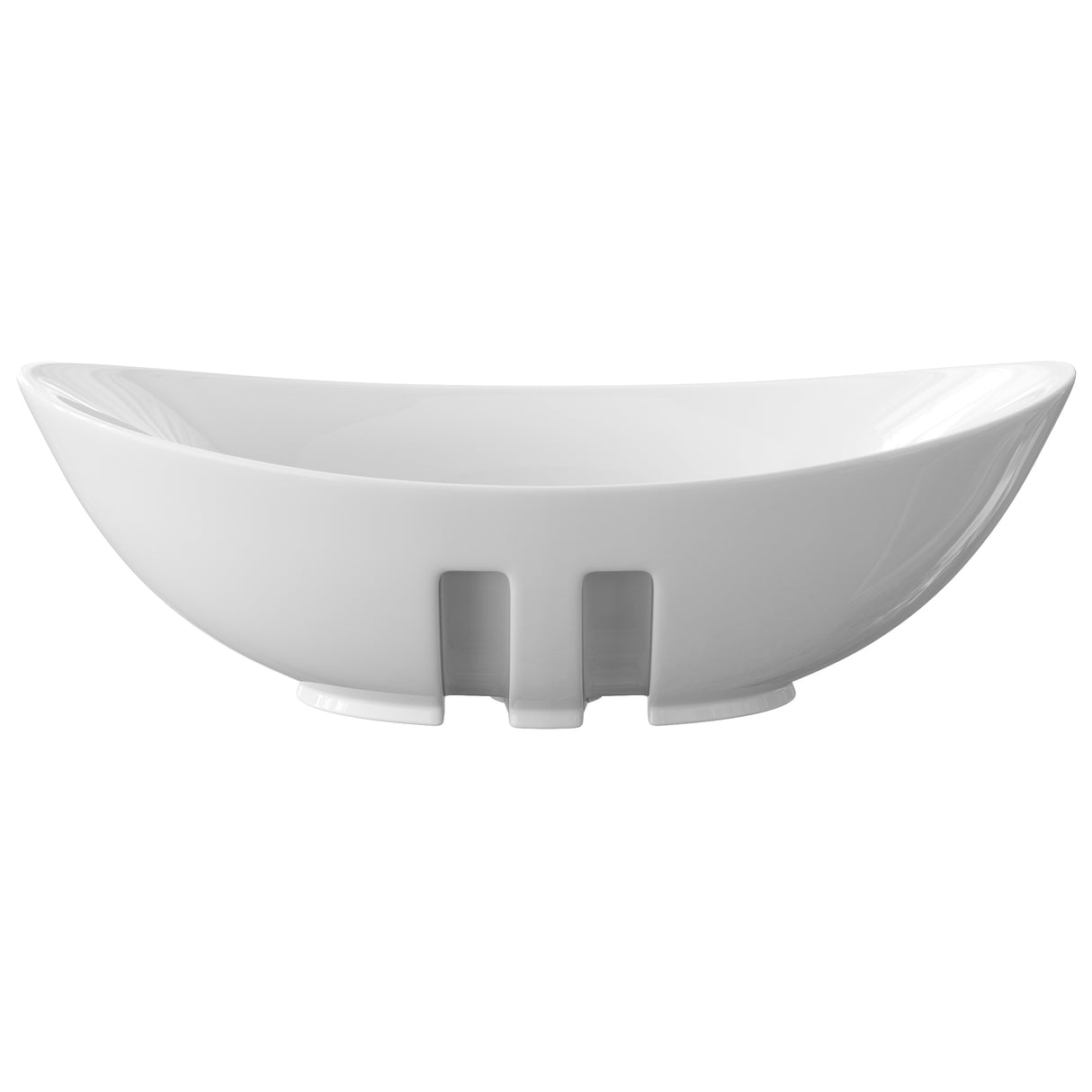 glasvilla Waschbecken Aufsatzwaschbecken Oval aus Keramik 59x38cm Waschschale Waschtisch mit Nano-Beschichtung Br818