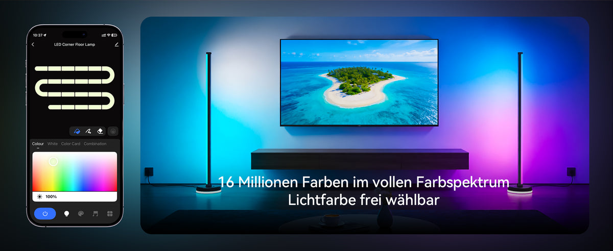 16 Millionen Farben