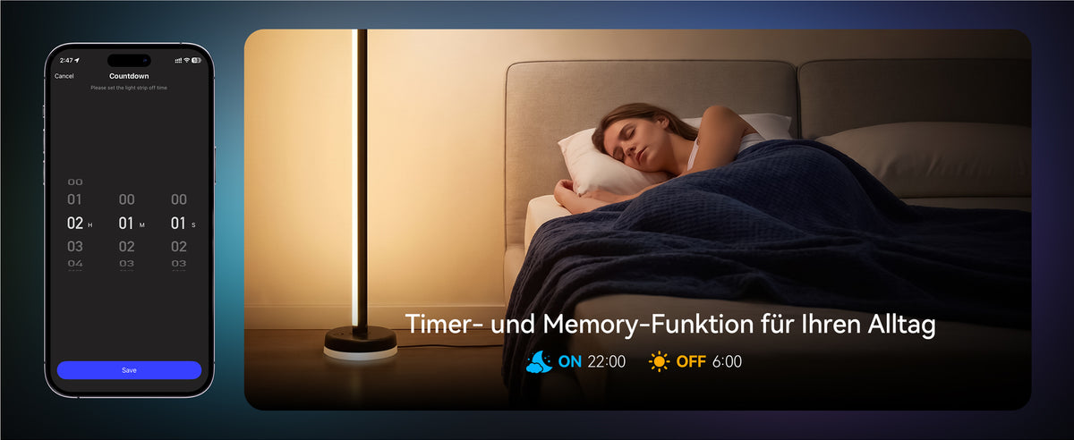 Timer-und Memory-Funktion