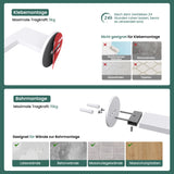 glasvilla Porta Carta Igienica in Acciaio Inossidabile 304, Portarotolo Carta Igienica Moderna per Bagno e Toilette, Lino-02+03+04