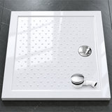 glasvilla Receveur de Douche Bac à Douche Antidérapant en Acrylique de Haute Qualité Rectangulaire 70-140 cm Lucia