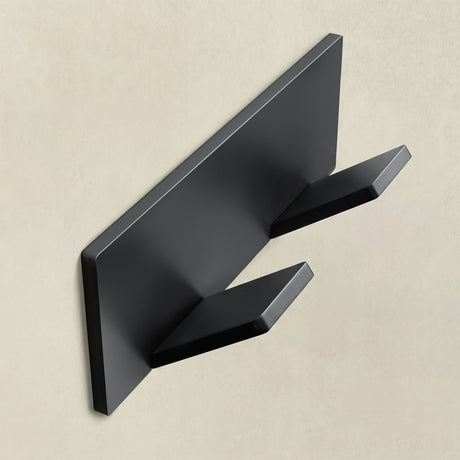Glasvilla Design Perchero de Pared con Ganchos Plegables Stalo-02+03 – Aluminio Minimalista y Elegante