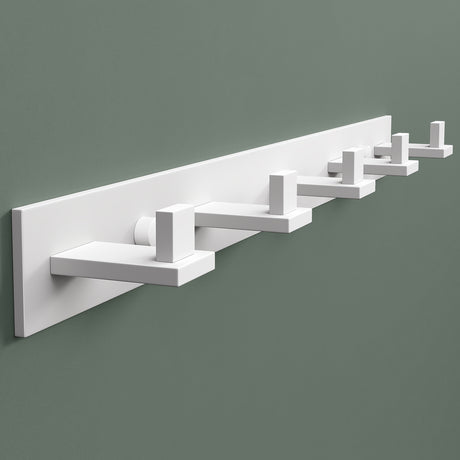Glasvilla Design – Ganchos de pared de acero inoxidable Stalo-06 / Stalo-07 con montaje adhesivo o atornillado