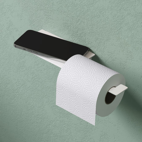 glasvilla Porte-Papier Toilette en Acier Inoxydable Porte-Rouleau de Papier Toilette Lino-01