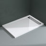 glasvilla Receveur de Douche Bac À Douche en Acrylique de Haute Qualité Rectangulaire Carré Xetro04