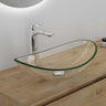lavabo Glasvilla en verre, vasque à poser, lavabo ovale