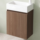 glasvilla Ensemble de Meubles de Salle de Bain avec Lavabo Blanc et Meuble Sous-Vasque LTH 46x26x63 cm Pisa02