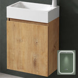 glasvilla Ensemble de Meubles de Salle de Bain avec Lavabo Blanc et Meuble Sous-Vasque LTH 46x26x63 cm Pisa02