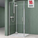 cabine de douche en verre paroi de douche verre de sécurité ESG 8mm revêtement Nano mécanisme de levage et d'abaissement Rav37-Plus