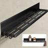 glasvilla Étagère de douche sans perçage, Étagère de douche magnétique, Étagère de salle de bain murale autocollante 60cm Reglo-01