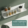 glasvilla Duschablage zum Bohren oder Kleben, Duschregal Badezimmerablage , Shampoo Halterung für Dusche, Badezimmer Organizer  Reglo-15