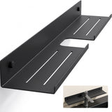 Glasvilla Mensola per Lavandino del Bagno sopra i Rubinetti, Organizzatore da Bagno in Metallo, Scaffale per Rubinetto a Parete, Installazione con Foratura o Adesivo, Reglo-17