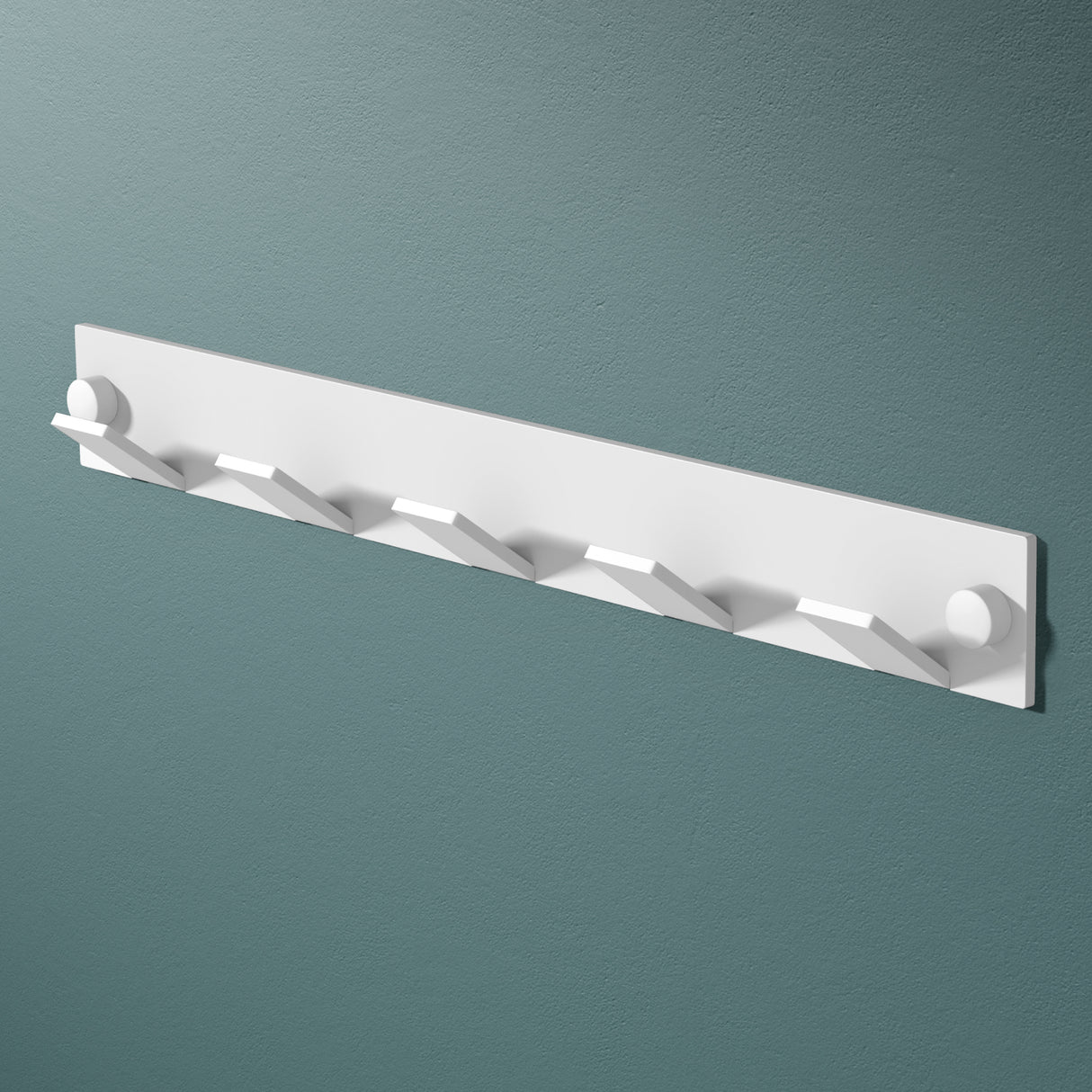 Glasvilla Design Perchero de Pared con Ganchos Plegables Stalo-02+03 – Aluminio Minimalista y Elegante