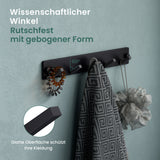 glasvilla perchero de pared ganchos de pared de aluminio perchero con ganchos plegables barra de perchero ganchos de perchero ganchos para ropa Stalo-04+05