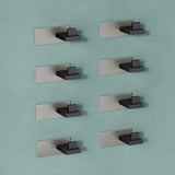 glasvilla ganchos de ropa perchero de pared ganchos de pared de acero inoxidable barra de percha ganchos de perchero Stalo-06+Stalo-07