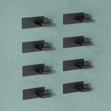 glasvilla ganchos de ropa perchero de pared ganchos de pared de acero inoxidable barra de percha ganchos de perchero Stalo-06+Stalo-07