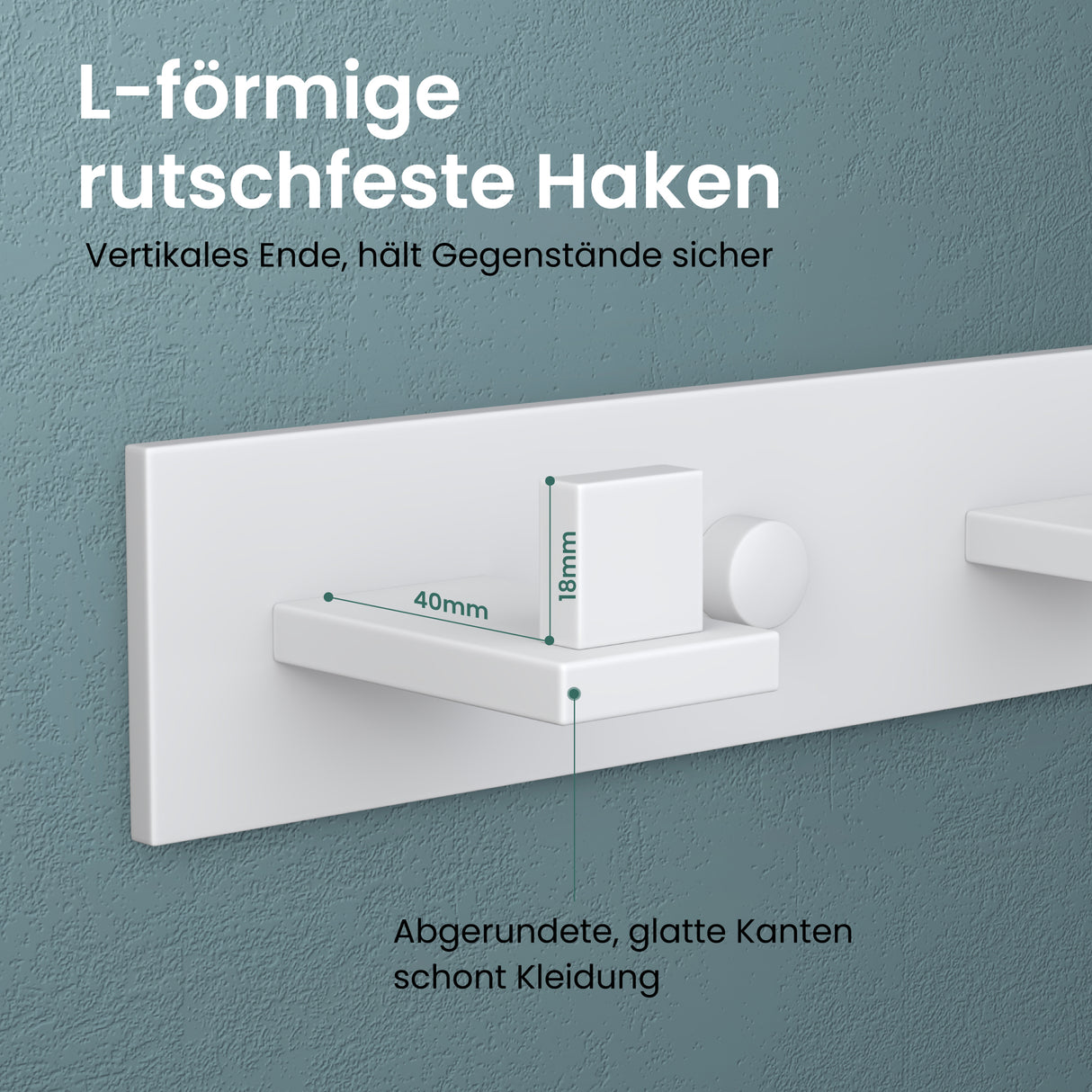 glasvilla ganchos de ropa perchero de pared ganchos de pared de acero inoxidable barra de percha ganchos de perchero Stalo-06+Stalo-07