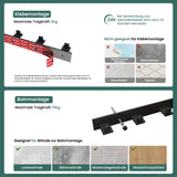 glasvilla ganchos de ropa perchero de pared ganchos de pared de acero inoxidable barra de percha ganchos de perchero Stalo-06+Stalo-07