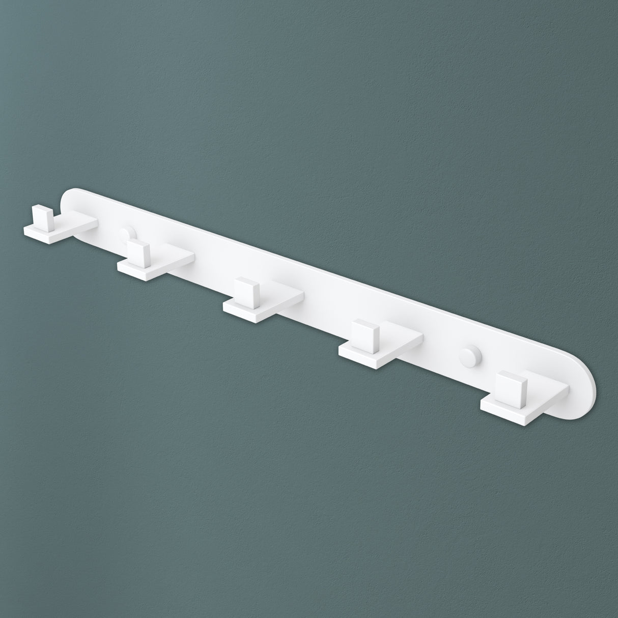 Glasvilla Design – Ganchos de pared de acero inoxidable Stalo-08 / Stalo-09 con montaje adhesivo o atornillado