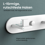 Glasvilla Design – Ganchos de pared de acero inoxidable Stalo-08 / Stalo-09 con montaje adhesivo o atornillado