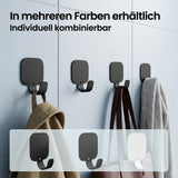 glasvilla Ganci da Parete in Lega di Alluminio, Attaccapanni da Muro 4pcs per Camera da Letto, Ingresso, Cucina, Stalo-15