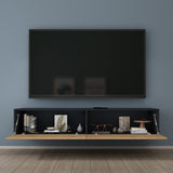 glasvilla Fernsehtisch Fernsehschrank TV Schrank Verdeckter Griff mit Soft-Close Lowboard Hängeschrank für Wohnzimmer Fernsehschrank02