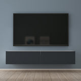 glasvilla Mobile TV per Televisore Armadietto per TV Basso Soft-close per Soggiorno, Sala da Pranzo, Camera da Letto Fernsehschrank02