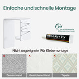 glasvilla Handtuchhaken ohne Bohren, Kleiderhaken Handtuchhalter selbstklebend , Badetuchhalter Wandhaken für Bad und Küche,  Tavrin-01