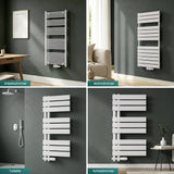 glasvilla Robinet de Radiateur avec Régulateur et Réglage de la Température de 6° à 28° Robinet Thermostatique