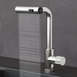 glasvilla Rubinetto per Cucina, 3 Modalità con Doccetta Estraibile, Rubinetto Lavello Cucina in Acciaio Inossidabile 304 con Cartuccia Ceramica, Tubi e Accessorri, Design Moderno Turnix-02