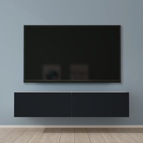 glasvilla Fernsehtisch Fernsehschrank TV Schrank Verdeckter Griff mit Soft-Close Lowboard Hängeschrank für Wohnzimmer Fernsehschrank02