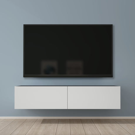 glasvilla Fernsehtisch Fernsehschrank TV Schrank Verdeckter Griff mit Soft-Close Lowboard Hängeschrank für Wohnzimmer Fernsehschrank02