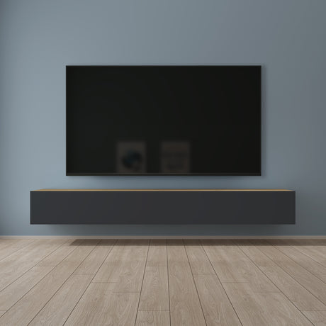 glasvilla Fernsehtisch Fernsehschrank TV Schrank Verdeckter Griff mit Soft-Close Lowboard Hängeschrank für Wohnzimmer Fernsehschrank02
