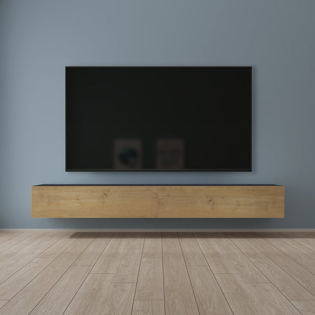 glasvilla Fernsehtisch Fernsehschrank TV Schrank Verdeckter Griff mit Soft-Close Lowboard Hängeschrank für Wohnzimmer Fernsehschrank02