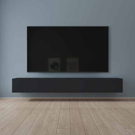 glasvilla Fernsehtisch Fernsehschrank TV Schrank Verdeckter Griff mit Soft-Close Lowboard Hängeschrank für Wohnzimmer Fernsehschrank02