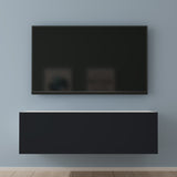 glasvilla Mobile TV per Televisore Armadietto per TV Basso Soft-close per Soggiorno, Sala da Pranzo, Camera da Letto Fernsehschrank02