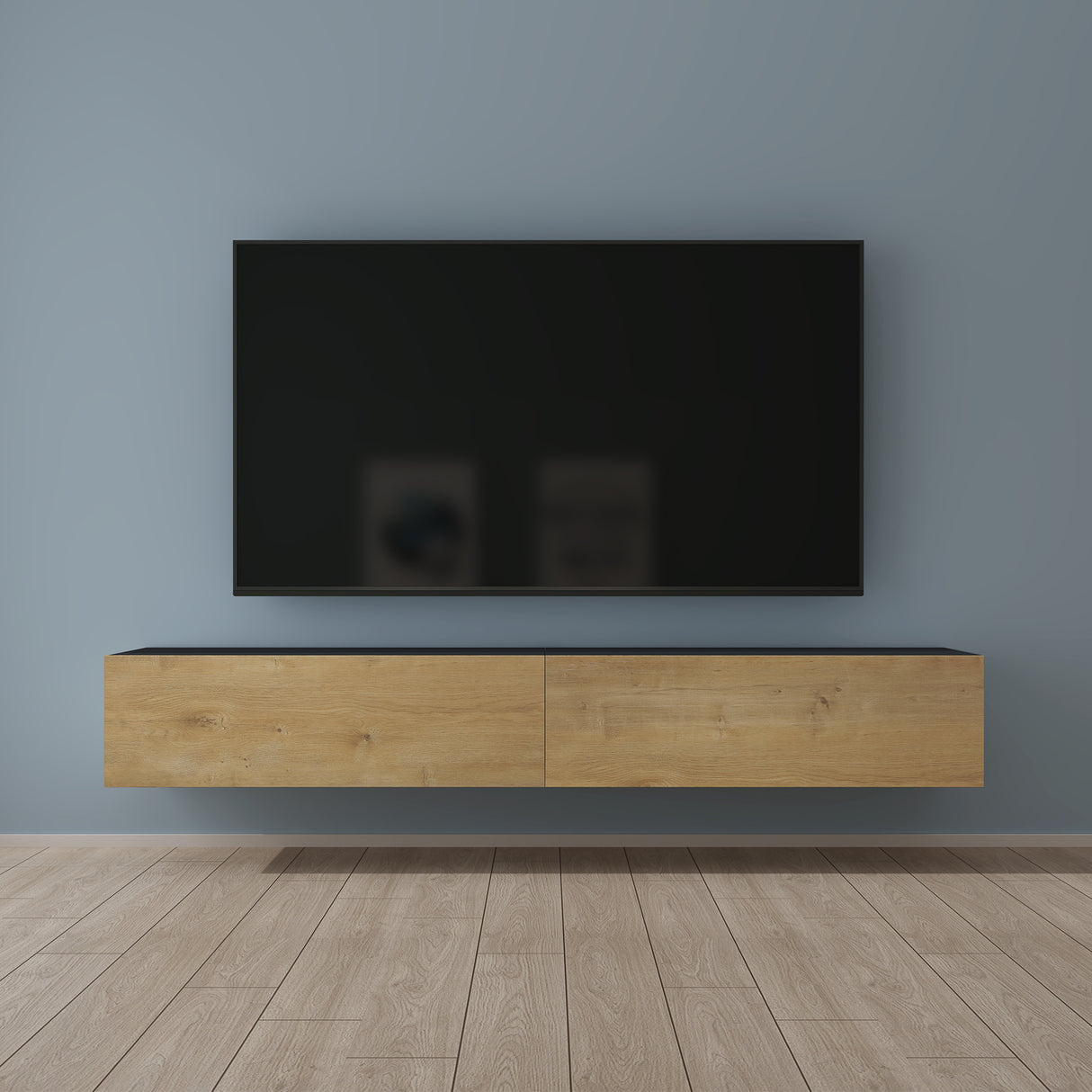 glasvilla Mobile TV per Televisore Armadietto per TV Basso Soft-close per Soggiorno, Sala da Pranzo, Camera da Letto Fernsehschrank02