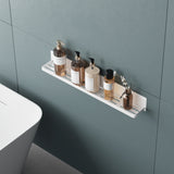 glasvolla Duschablage ohne Bohren, Duschregal magnetisch, selbstklebende Badezimmerablage zur Wandmontage 60cm Reglo-01