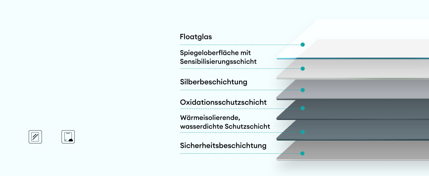 glasvilla Spiegelschrank Bad mit Beleuchtung Badezimmerschrank Hängeschrank Badezimmerspiegel Spiegelschrank-01
