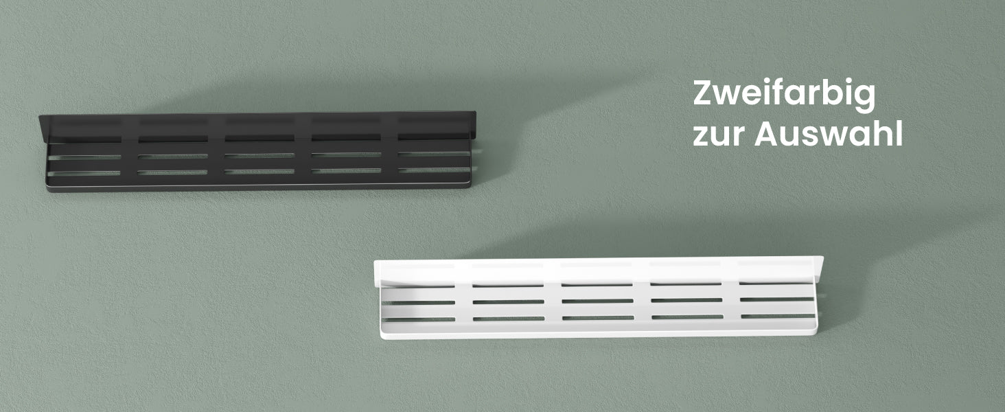 glasvilla Duschablage ohne Bohren, Duschregal magnetisch, selbstklebende Badezimmerablage zur Wandmontage  Reglo-01