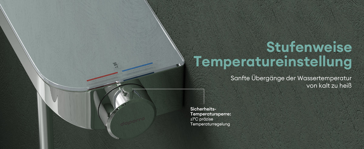 Temperatureinstellung