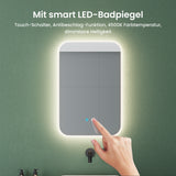 glasvilla Badmöbelset Badezimmermöbel bestehend aus Waschbecken Weiß und Waschbeckenunterschrank BTH: 46x26x63cm Pisa02